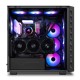 Sharkoon REBEL C80G RGB Midi Tower Black