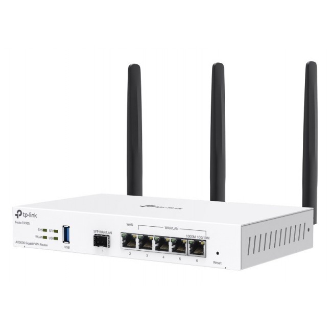 TP-Link FESTA FR365 wireless router Gigabit Ethernet Dual-band (2.4GHz + 5GHz or 2.4GHz + 6GHz) White