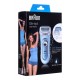 BRAUN Silk- pil LS 5160 Lady Shaver Epilator Blue