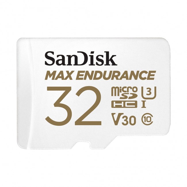 SanDisk Max Endurance 32 GB MicroSDHC UHS-I Class 10 SanDisk Max Endurance 32 GB MicroSDHC UHS-I Class 10