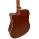 V-TONE VEAG1 CE VS - 4/4 electro-acoustic guitar, Vintage sunburst