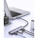 Equip USB-C 6 in 1 Multifunctional Adapter, HDMI 4K/60Hz, USB-C Gen2 x 4 (10Gbps), 100W USB PD