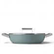 Smeg DPF2812EGM multi pot Green Aluminium, Stainless steel 4.3 L 28 cm
