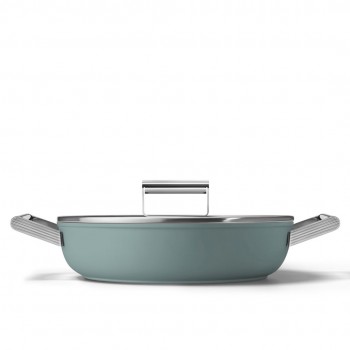 Smeg DPF2812EGM multi pot Green Aluminium, Stainless steel 4.3 L 28 cm