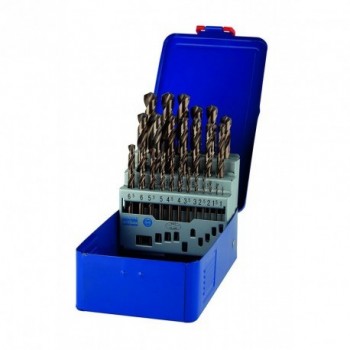 IRWIN COBALT DRILL BIT SET 25pcs 1.0 - 13.0 mm in 0.5 mm increments