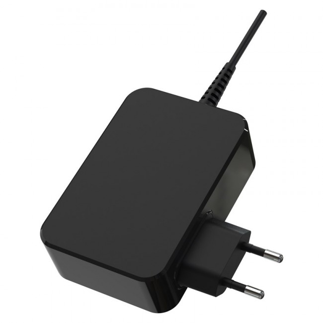 LC-Power LC-NB-GAN-90-C mobile device charger Laptop Black AC Indoor