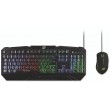 MediaRange MRGS102 keyboard Mouse included Gaming USB QWERTZ German Black