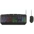 MediaRange MRGS102 keyboard Mouse included Gaming USB QWERTZ German Black