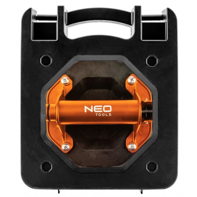 NEO TOOLS Vacuum Suction Cup with Pump, for Tiles and Glass, 160 kg, in Case
