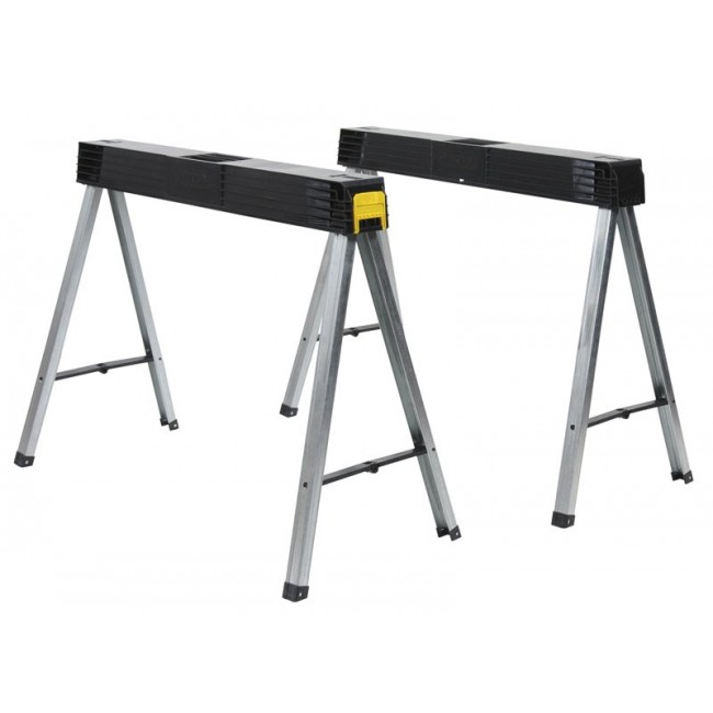 Stanley Fold-Up Sawhorse (Twin Pack)