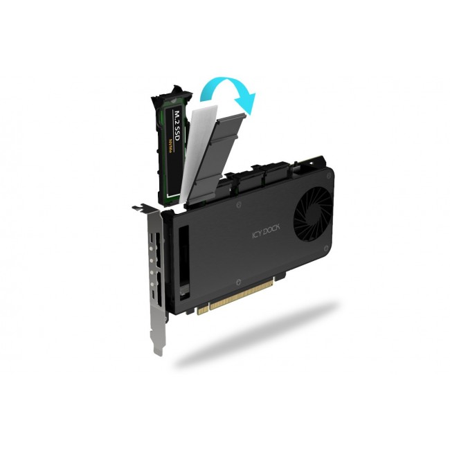 Icy Dock ExpressSlot Slide Black Icy Dock ExpressSlot Slide Black