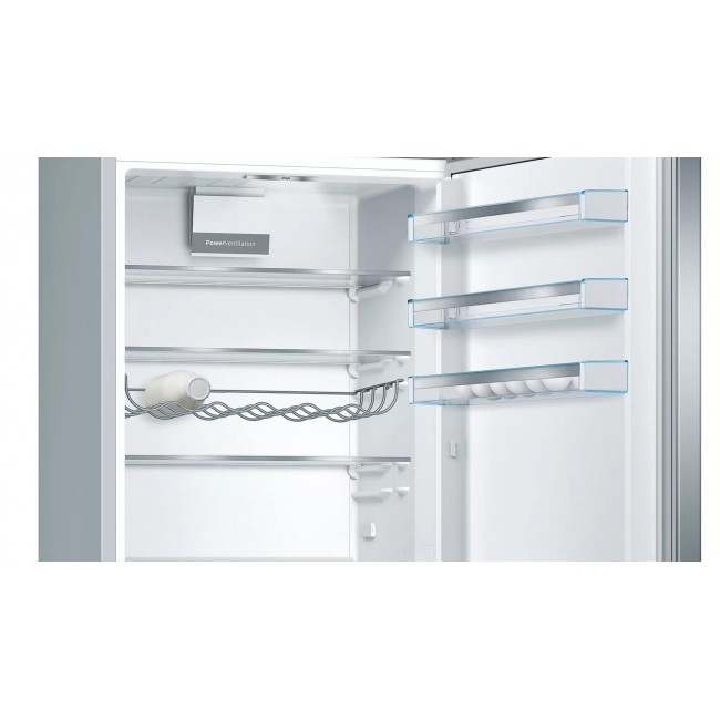 Bosch Serie 6 KGE49AICA fridge-freezer Freestanding 419 L C Stainless steel Bosch Serie 6 KGE49AICA fridge-freezer Freestanding 419 L C Stainless steel
