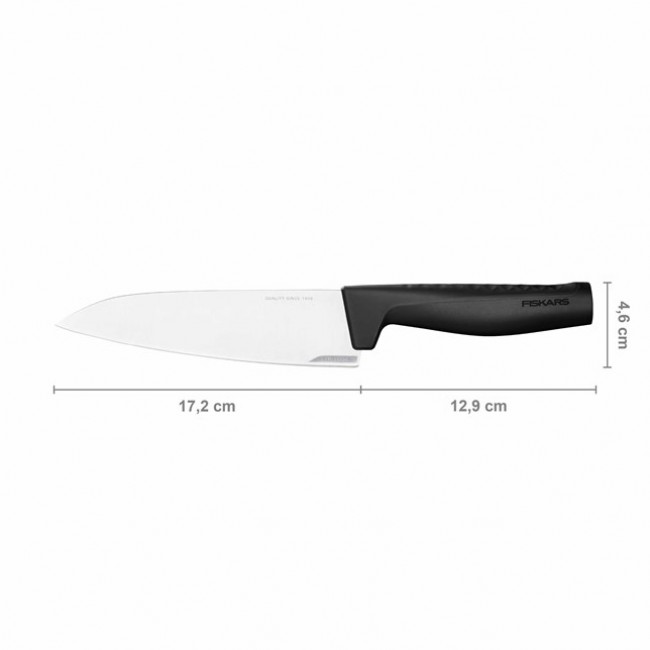 FISKARS CHEF'S KNIFE MEDIUM HARD EDGE FISKARS CHEF'S KNIFE MEDIUM HARD EDGE