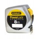 Stanley 0-33-198 Mesure 8 m x 25 mm en ABS Powerlock Classic Stanley 0-33-198 Mesure 8 m x 25 mm en ABS Powerlock Classic