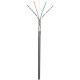 Techly F/UTP Hank Cable Cat.5E CCA 305m Solid Outdoor Black ITP8-RIS-0305LO Techly F/UTP Hank Cable Cat.5E CCA 305m Solid Outdoor Black ITP8-RIS-0305LO