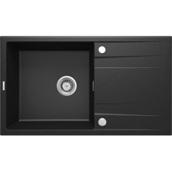 1-bowl granite sink with drainer