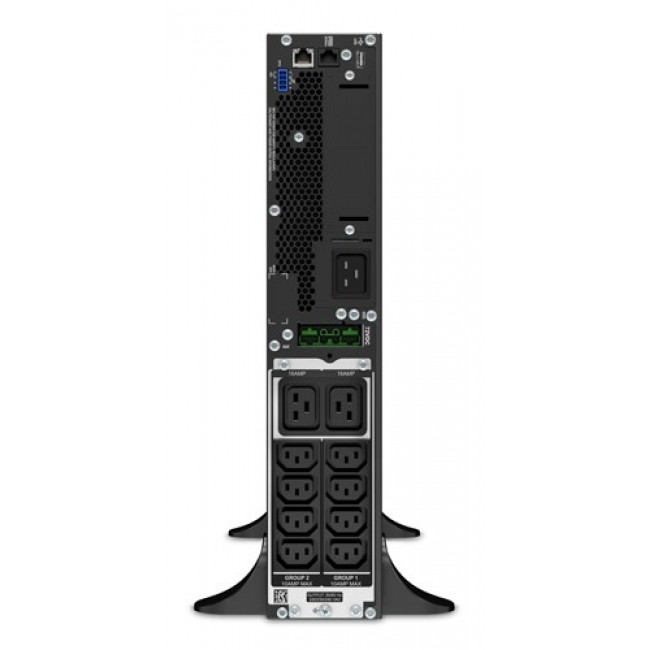 APC Smart-UPS On-Line, 2200VA, Tower, 230V, 8x C13+2x C19 IEC outlets, SmartSlot, Extended runtime, W/O rail kit APC Smart-UPS On-Line, 2200VA, Tower, 230V, 8x C13+2x C19 IEC outlets, SmartSlot, Extended runtime, W/O rail kit