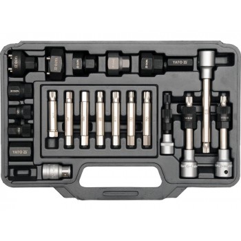 Yato YT-04211 screwdriver bit 22 pc(s)