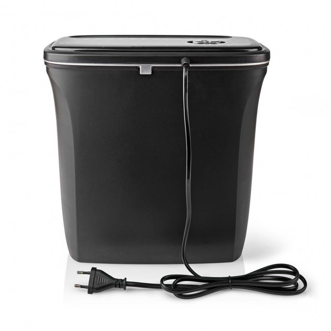 Nedis PASH120BKA4 paper shredder Strip shredding 22 cm Black