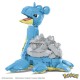 MEGA Pok mon Lapras Building Toy Kit with Action Figure (527 Pieces) for Kids