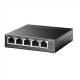 TP-Link 5-Port Gigabit Easy Smart Switch with 4-Port PoE+ TP-Link 5-Port Gigabit Easy Smart Switch with 4-Port PoE+