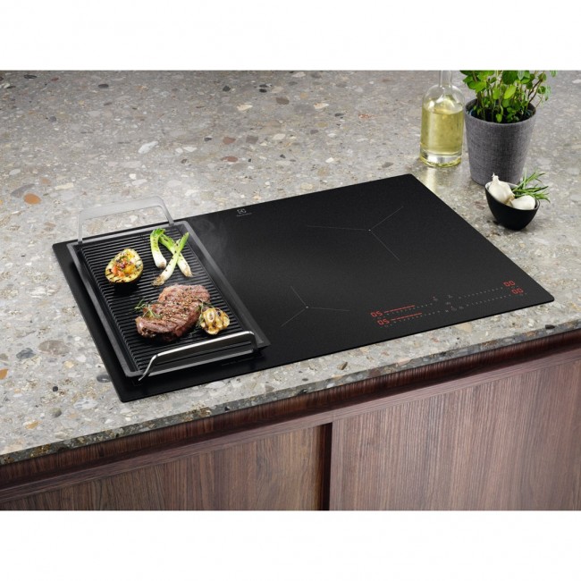 Electrolux EIS87453IZ hob Black Built-in 77 cm Zone induction hob 4 zone(s)
