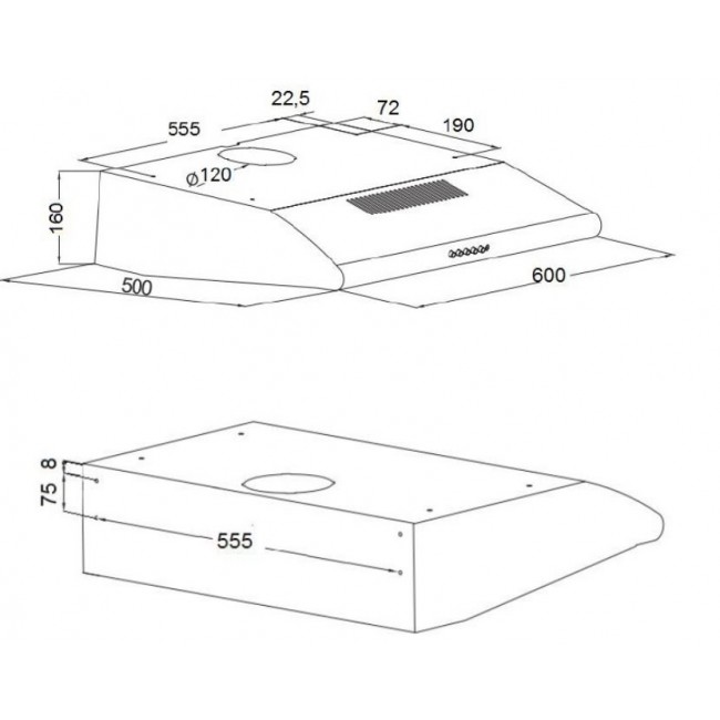 Akpo WK-7 P-3060 cooker hood Akpo WK-7 P-3060 cooker hood