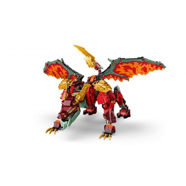 LEGO NINJAGO 71868 Wyldfyre's Transforming Dragon Mech