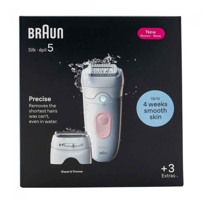 Braun Silk- pil 5 5-030 28 tweezers Pink, White