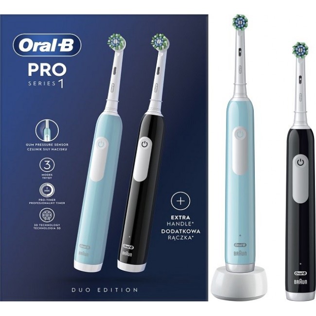 Oral-B PRO1 Duo Pack electric toothbrush Oral-B PRO1 Duo Pack electric toothbrush