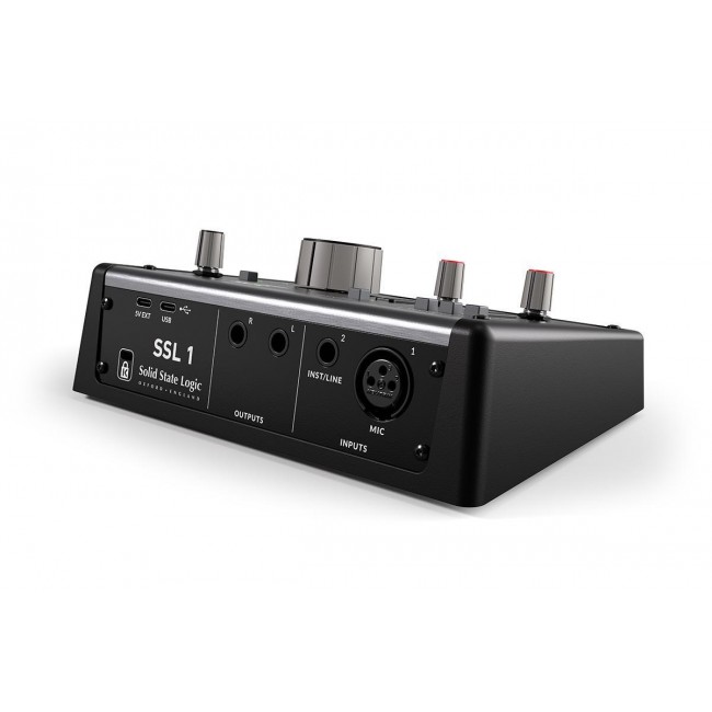 Solid State Logic SSL 1 - USB-C audio interface with 2 inputs and 2 outputs Solid State Logic SSL 1 - USB-C audio interface with 2 inputs and 2 outputs