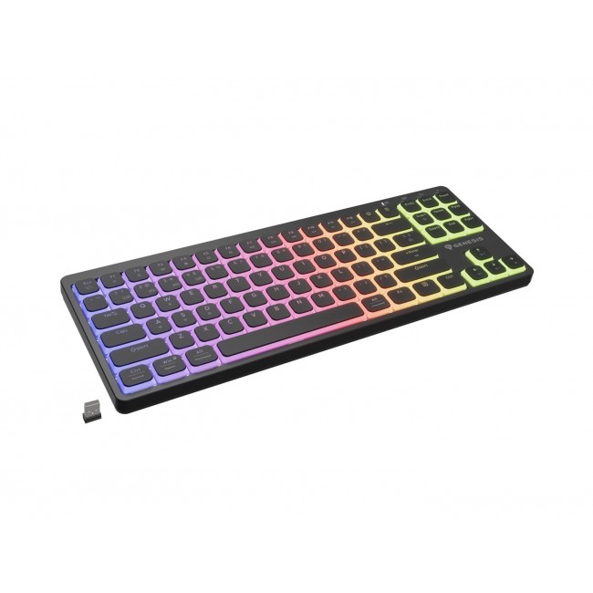 GENESIS Thor 430 TKL Wireless keyboard Gaming USB + RF Wireless + Bluetooth QWERTY US English Black