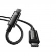Kabel Baseus Tungsten Gold USB-C to USB-C 480 Mb/s 240 W 1 m Black