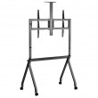 Maclean TV stand / cart, camera shelf, on casters, 55-100 Maclean TV stand / cart, camera shelf, on casters, 55-100