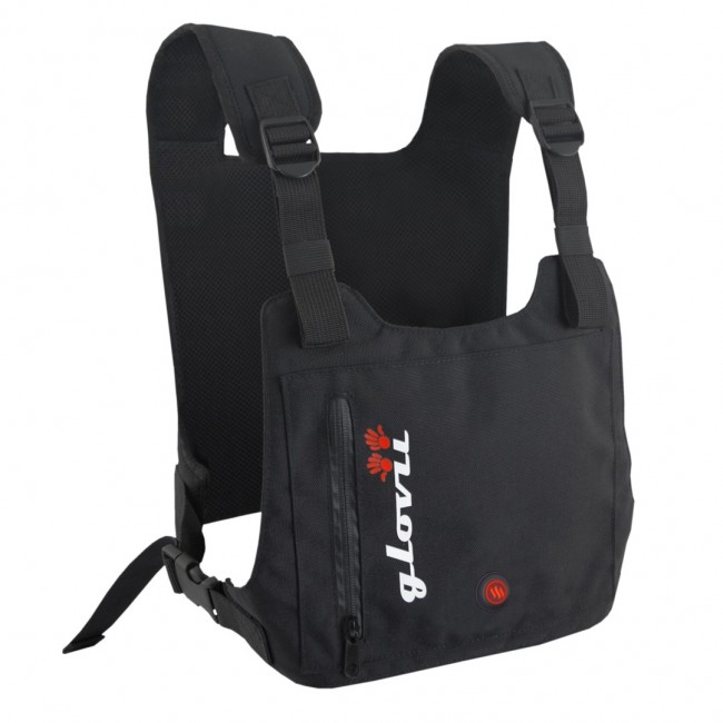 Glovii - Universelle Akku Beheizte Weste, Gr en: Uni Protective vest Skiing, Snowboarding Unisex Polyester Black