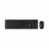 Acer Combo Set, Wireless Keyboard and Mouse AAK400, Rubber Dome Key Switch, RF 2.4GHz Dongle, Up to 1600 DPI, 10 Metres Range, Black
