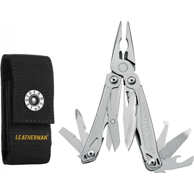 Leatherman Wingman multi tool pliers Pocket-size 14 tools Stainless steel