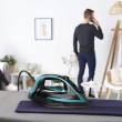 Tefal Puregliss FV8066 Dry & Steam iron Durilium AirGlide Autoclean soleplate 3000 W Black, Blue