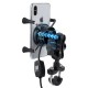 MOTORBIKE PHONE HOLDER FREEDCONN MC7W WITH INDUCTIVE CHARGER MOTORBIKE PHONE HOLDER FREEDCONN MC7W WITH INDUCTIVE CHARGER