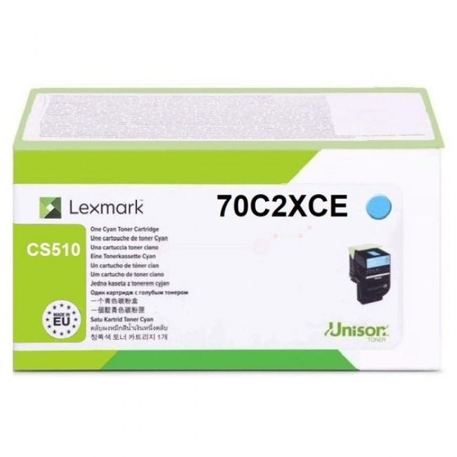 Lexmark 702XC toner cartridge 1 pc(s) Original Cyan