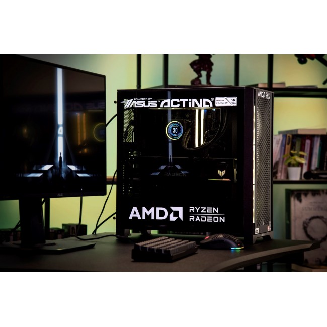 Actina 5901443330370 PC Midi Tower AMD Ryzen 7 7800X3D 32 GB DDR5-SDRAM 2 TB SSD AMD Radeon RX 7900 XTX Windows 11 Pro Black Actina 5901443330370 PC Midi Tower AMD Ryzen 7 7800X3D 32 GB DDR5-SDRAM 2 TB SSD AMD Radeon RX 7900 XTX Windows 11 Pro Black