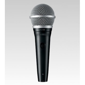 Shure PGA48-XLR Black, Metallic Stage/performance microphone