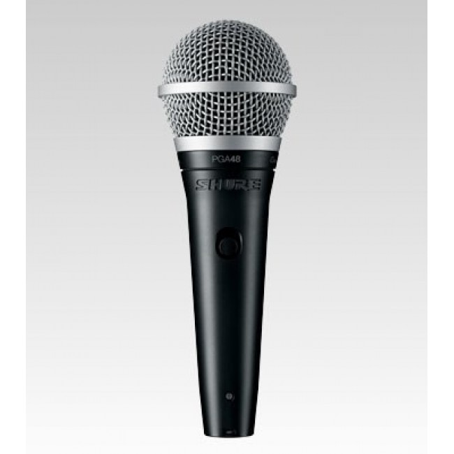 Shure PGA48-XLR Black, Metallic Stage/performance microphone Shure PGA48-XLR Black, Metallic Stage/performance microphone