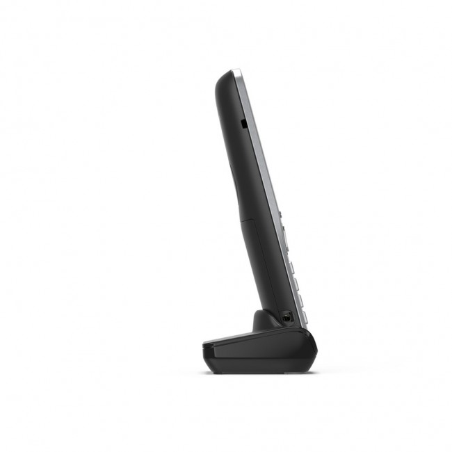 Gigaset COMFORT 500HX Analog/DECT telephone Caller ID Black, Silver