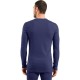 Odlo BL TOP crew neck l/s MERINO 260 long-sleeved thermal underwear, size M, blue Odlo BL TOP crew neck l/s MERINO 260 long-sleeved thermal underwear, size M, blue