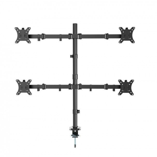 Gembird MA-D4-01 Adjustable desk 4-display mounting arm (rotate, tilt, swivel), 13 -32 , up to 10kg per screen Gembird MA-D4-01 Adjustable desk 4-display mounting arm (rotate, tilt, swivel), 13 -32 , up to 10kg per screen