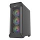 GENESIS Irid 505 ARGB Midi Tower Black, Transparent GENESIS Irid 505 ARGB Midi Tower Black, Transparent