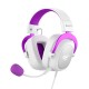 Havit H2002d - gaming headphones, white and purple Havit H2002d - gaming headphones, white and purple