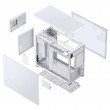 Jonsbo D31 MESH Screen Micro-ATX Case, Tempered Glass - white