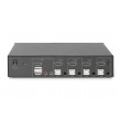 Digitus KVM Switch, 4 Port, Single Display, 4K, HDMI 